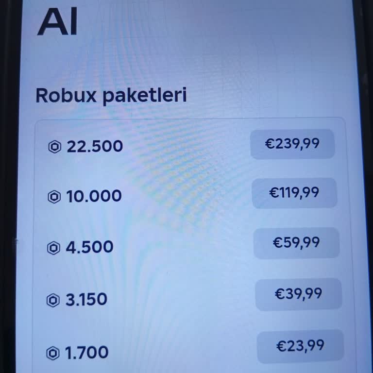 Kredi Kartı İle Ödenen 150 TL’lik Robux Hesaplara Yüklenmedi, İade Talebi