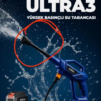 Robo Ultra 3 Pro Şarjlı Araç Yıkama Makinesinde Eksik Püskürtme Başlığı Ve Uzayan Teslim Süreci