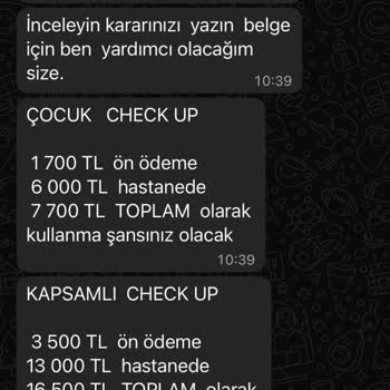 4700 TL'lik İade Talebimin Uzun Sürede Cevapsız Kalması Ve Hastane Yetkilisinin İlgisizliği