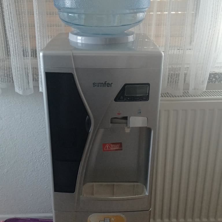 Simfer SB2604 Model Su Sebilinde Kırık Tuş İçin Yetkili Servisten Cevap Gelmedi