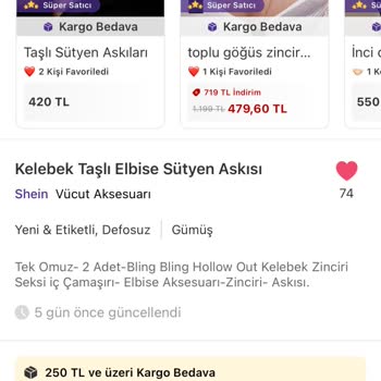 Dolaptan Satın Alınan Işıltılı Askı Uyum Sorunu Ve İade İmkânsızlığı