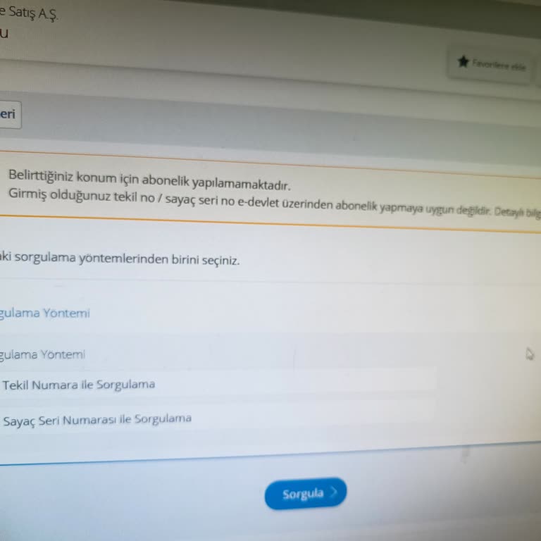 Gaziantep Şehitkamil’de E-Devlet Üzerinden Elektrik Aboneliği Açma Sorunu Çözülmedi