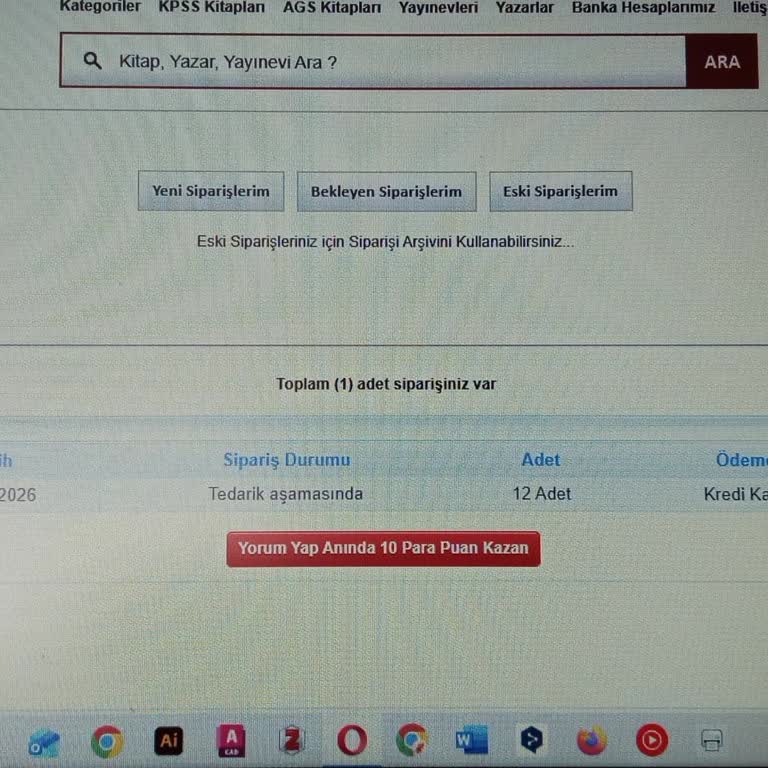 Kitapsec.com'dan KPSS Kitapları İçin Teslimat Gecikmesi Ve Bilgi Eksikliği
