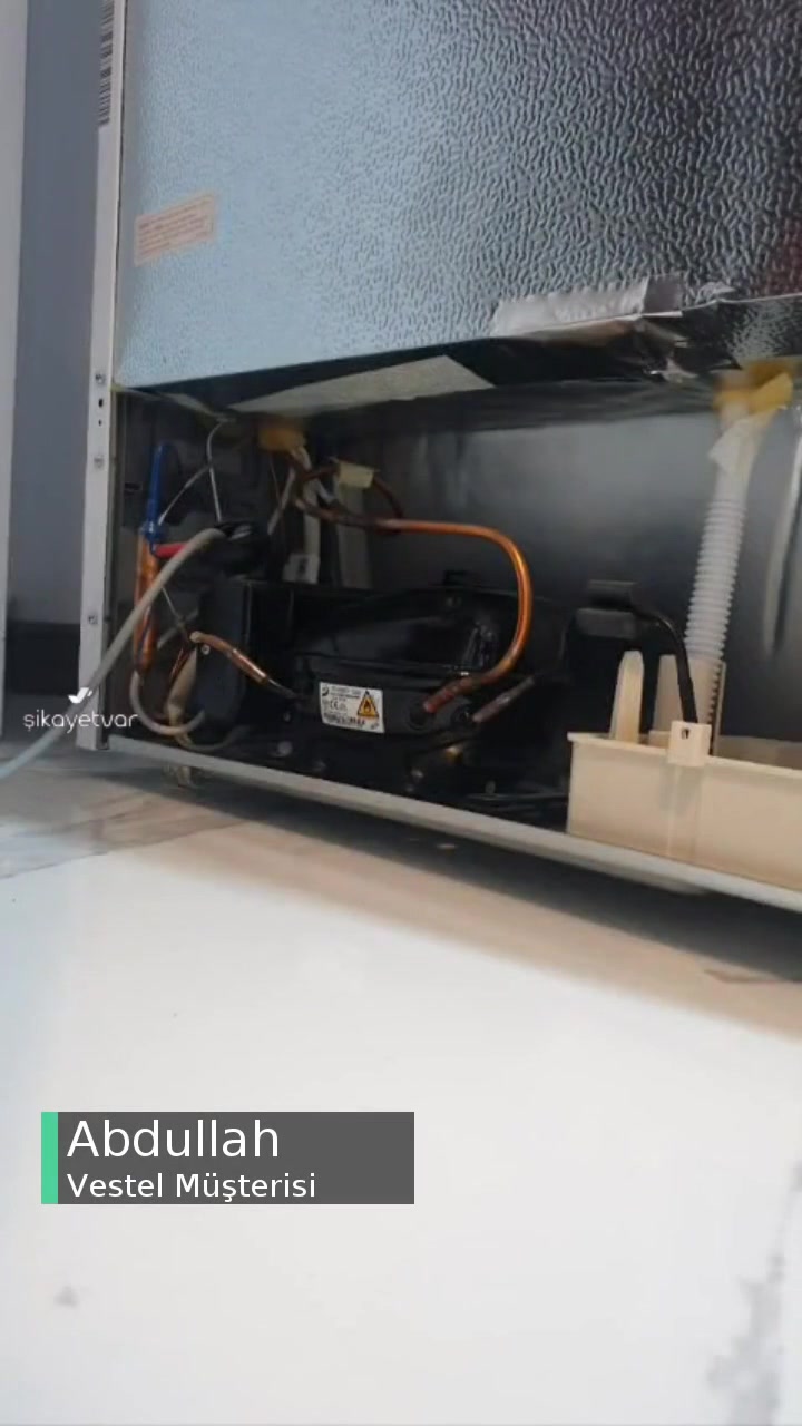 Vestel Buzdolabımın Motoru Dururken "Tak" Diye Sesler Geliyor videonun kapak resmi