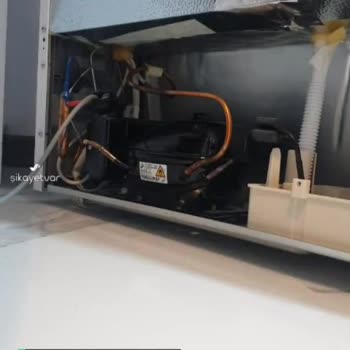 Vestel Buzdolabımın Motoru Dururken "Tak" Diye Sesler Geliyor