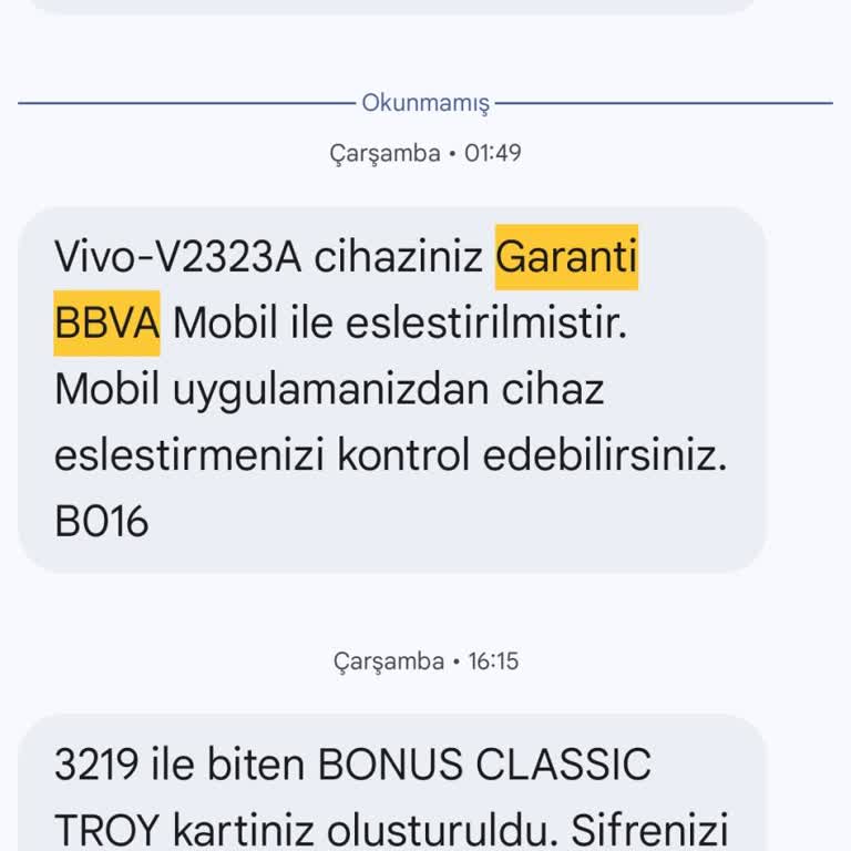 Garanti BBVA Sanal Kartta Yetkisiz Çekimler Ve Haksız Borç Yüklemesi
