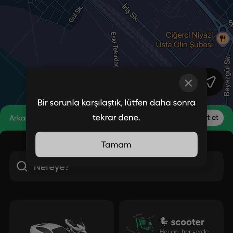Edirne Merkezde Martı Tag Araç Çağırma Hatası Ve Cevapsız Destek