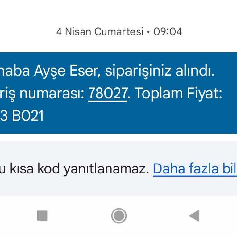Uzun Süredir Teslim Edilmeyen Sipariş İçin İade Talebi