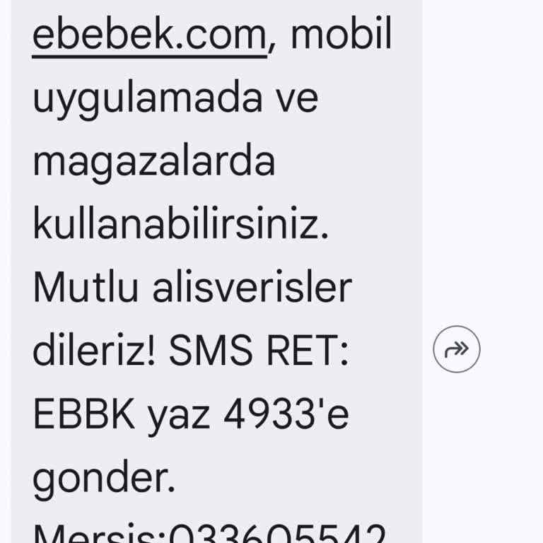 Beylikdüzü Ebebek Mağazasında Geçerli Hediye Çeki Kullanılamıyor