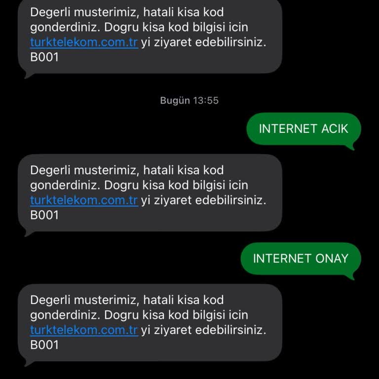 Faturasız Hatta İnternet Aktifleştirilemiyor Ve Müşteri Hizmetinden Çözüm Gelmedi