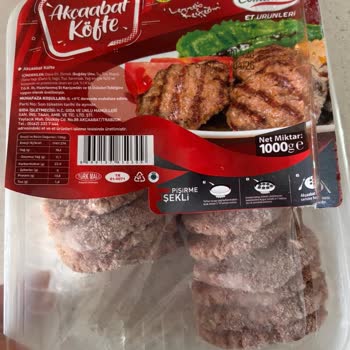 Bozulan Köfte İçin 1.940 TL İade Ve Değişim Talebi