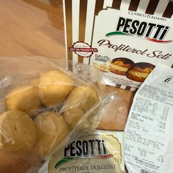 Yırtık Paketli Profiterol Setinde Hijyen Şüphesi