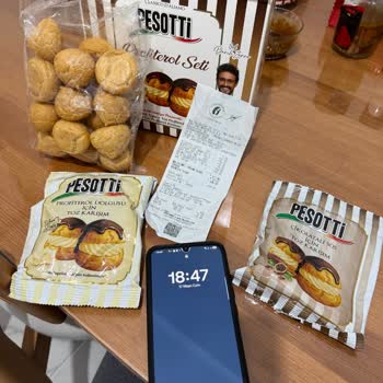 Yırtık Paketli Profiterol Setinde Hijyen Şüphesi
