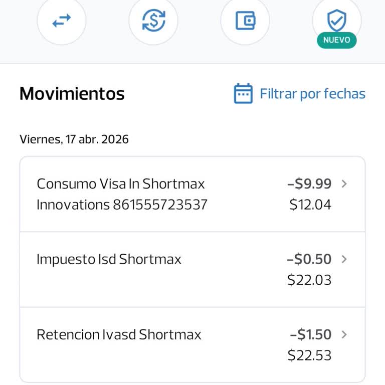 ShortMax sigue cobrando tras cancelar suscripción, solicito solución