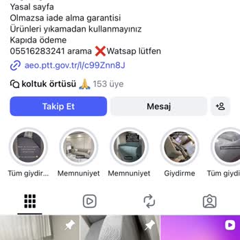 Koltukortusuatolyesi (Instagram) Uymayan Koltuk Örtüsü Nedeniyle İade Talebim Reddedildi