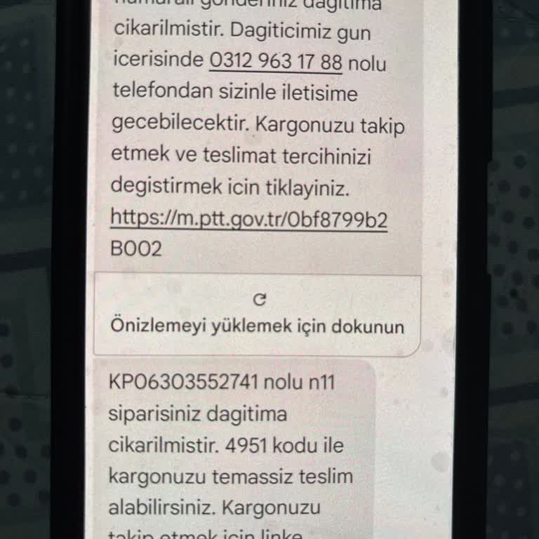PTT Kargo Teslimatı Gecikti Ve Çocuğumun Doğum Günü Risk Altında