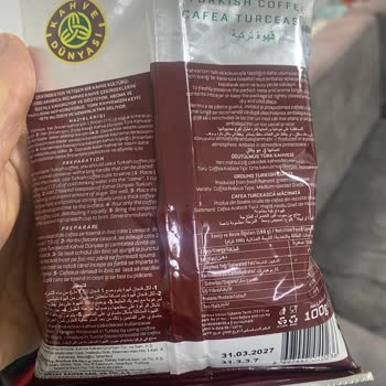 Kahve Dünyası Orta Kavrulmuş Türk Kahvesi Rengi Ve Tadı Beklentileri Karşılamıyor