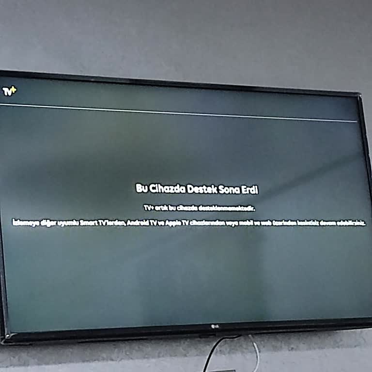 TV+ Uygulaması LG Televizyonumda Çalışmıyor, Abonelik İptali Talebi