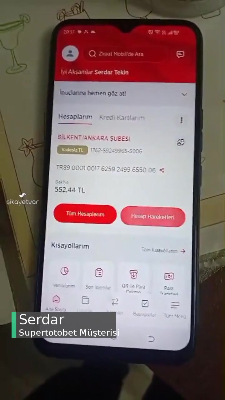 Supertotobet Bakiyemi Vermedi! videonun kapak resmi