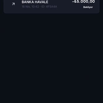 Çekim Talebim Uzun Süre Beklemede Ve Canlı Destek İletişimi Kesildi