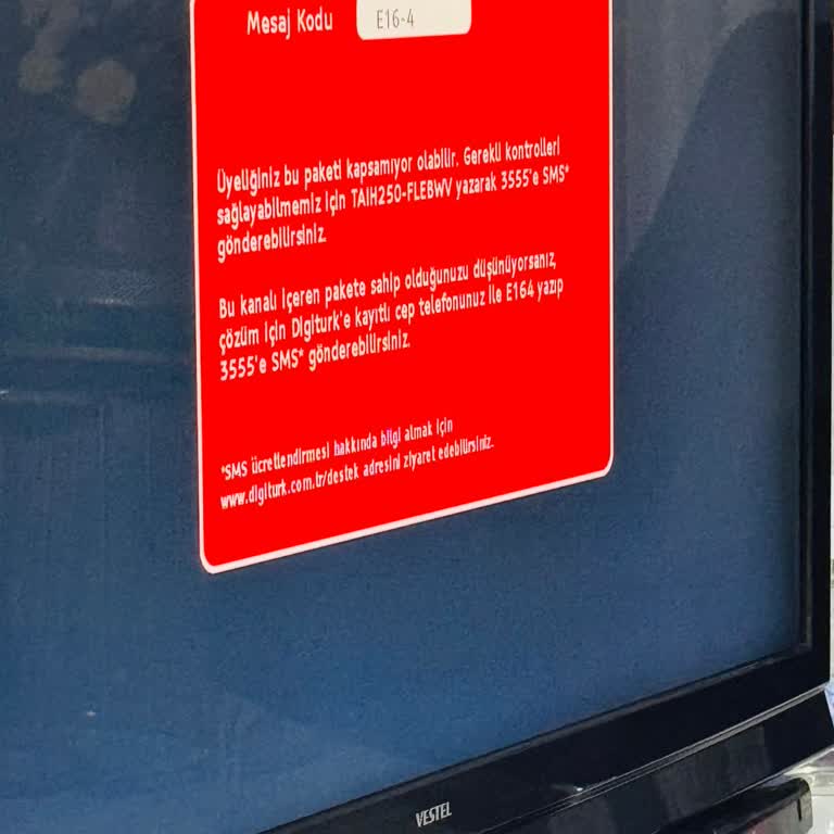 E16-4 Hata Kodu Nedeniyle Canlı Maç İzlenemedi, Ücret İadesi Ve Çözüm Talep Ediliyor