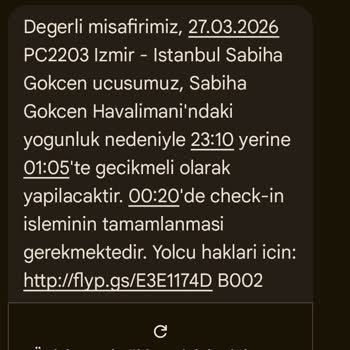 Uçuş İptal Bilgisinin Kaldırılması Nedeniyle Yaşadığım Mağduriyet Ve İade Talebim