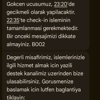 Uçuş İptal Bilgisinin Kaldırılması Nedeniyle Yaşadığım Mağduriyet Ve İade Talebim