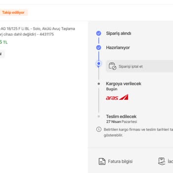 Hepsiburada'da Takip Numarası Var Ama Ürün Kargoya Verilmedi
