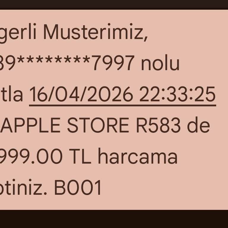 Apple Store'dan Yetkisiz 37.999 TL Harcama Ve Güvenlik Açığı