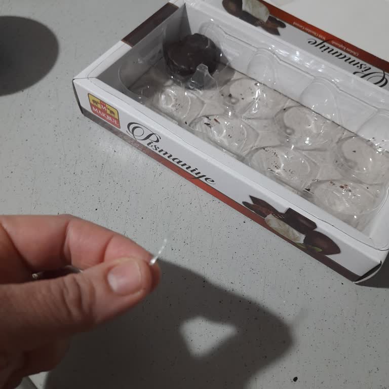 Çikolatalı Pişmaniyede Plastik Parça Çocukta Boğulma Riski Oluşturdu