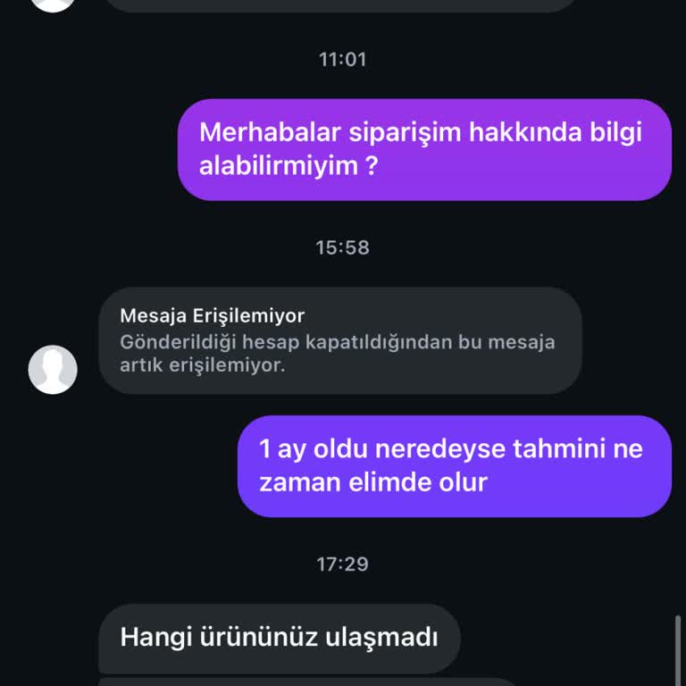 Ödeme Yaptığım Instagram Satıcısı Hesabı Kapatıldı, Ürün Elime Ulaşmadı