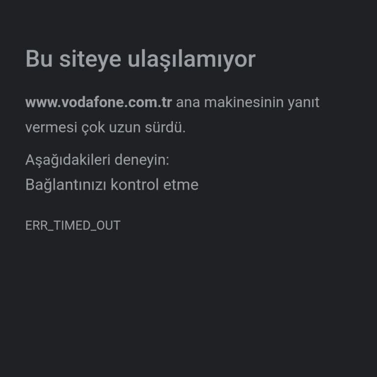 Vodafone Bandırma 600 Evler Bölgesinde Sürekli Çekim Sorunu Ve Müşteri Hizmetleri Tutumu