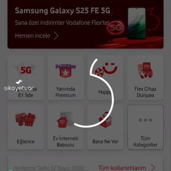 Şehir Merkezinde Vodafone 5g Problemi