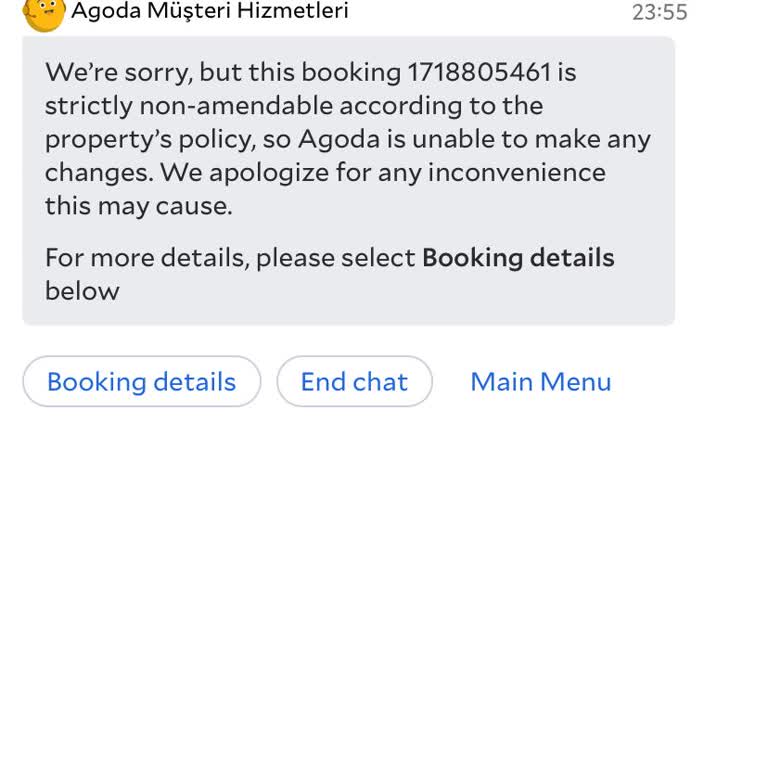 Agoda’da Tarih Değişikliği Engellendi, Müşteri Desteği Yok