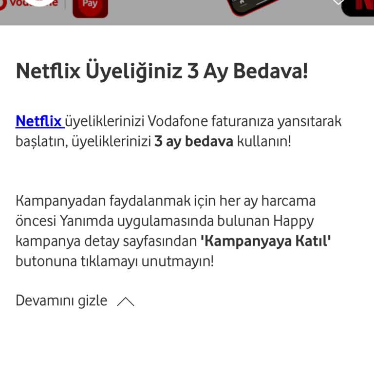 Netflix 3 Ay Ücretsiz Kampanya İhlali Ve Faturada Yetkisiz Ücretlendirme