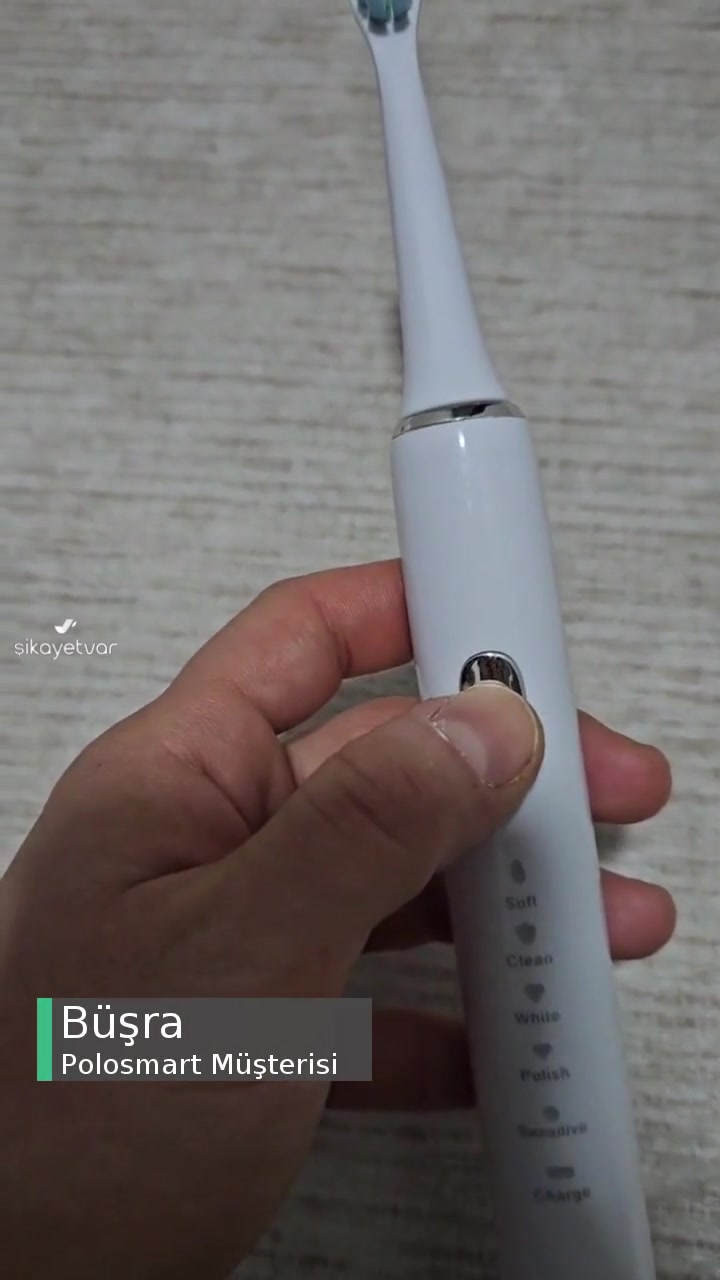 Polosmart Şarjlı Diş Fırçası videonun kapak resmi