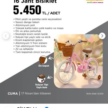 BİM’in 16 Jant Bisikleti Kampanyası Yanıltıcı Ve Satışı Gerçekleşmedi