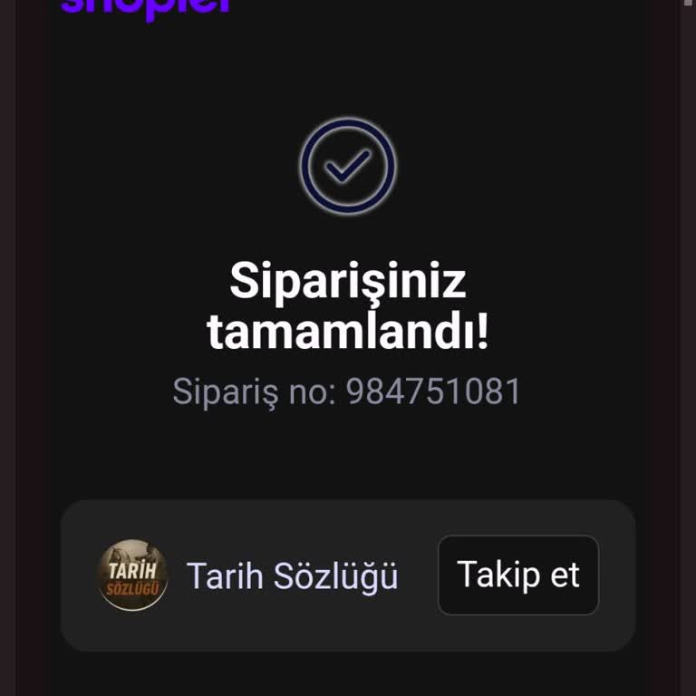 Kargoya Verilmemiş Sipariş Ve İade Talebi