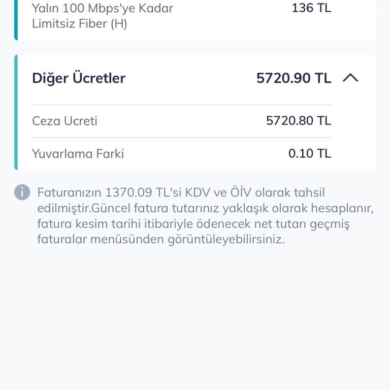 Türk Telekom Uygulama Üzerinde Cayma Bedeli Uyarısı Görülmeden 15 Bin TL’ye Yakın Ücret Talebi