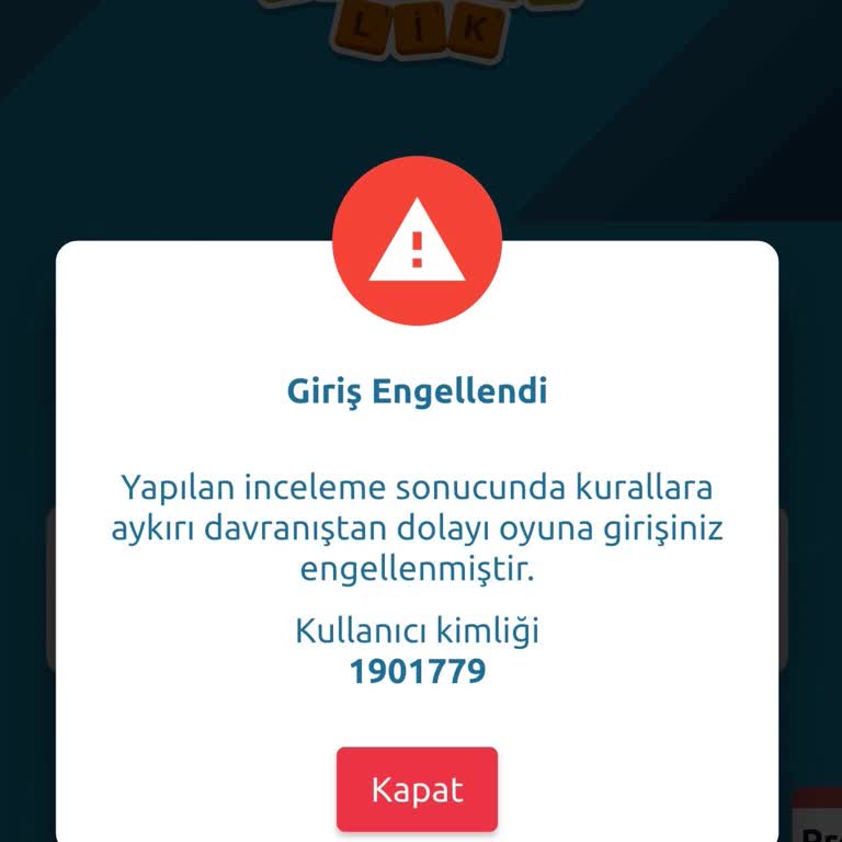 Kural İhlali Gerekçesi Sunulmayan Banın Gözden Geçirilmesi