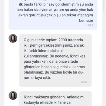 İki Katı 2000 TL Havale 7Slots Casino’da Yansımıyor Ve Geri İade Bekleniyor