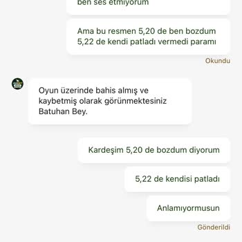 Aviator Oyununda Kazancım Hesaba Yansımadı