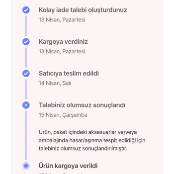 Turkuaz Time Satıcı Çizik İddiası İle İade Talebimi Reddetti