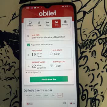 Obilet’te Yaş Sınırlaması Gösterilmediği İçin Araç Kiralama Sorunu