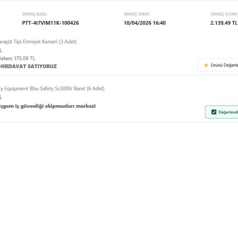 Siparişimde Eksik Ürün Teslimi Ve Geri Ödeme Talebi
