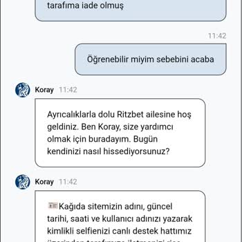 Ritzbet’te Kazancım Ödenmiyor Ve Gereksiz Doğrulama Talepleri Mağdur Ediyor
