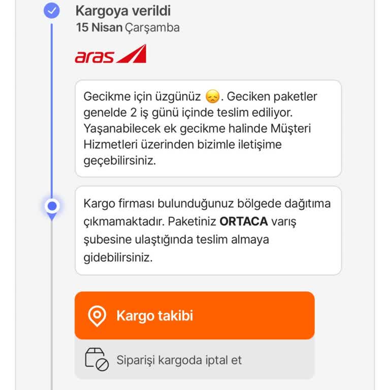 Aras Kargo’nun Köyceğiz Mahallelerine Eve Teslimat Yapmaması