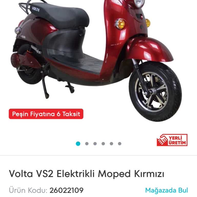 A101 Volta Vs2 Moped Tesliminde ÖTV Sorunu