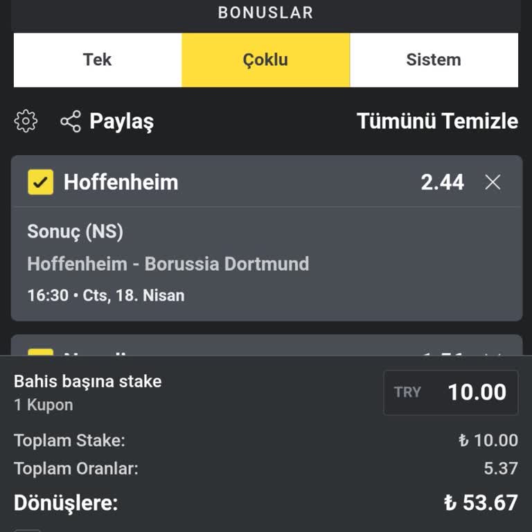 Keyfi Risk Analiziyle Bahis Limiti 10 TL’ye Düşürüldü