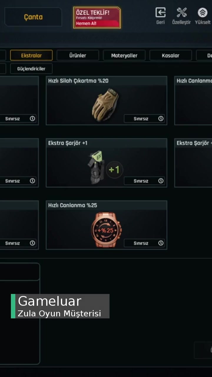 Zula Oyun Zula Hesabımda Ekstralar Çalışmıyor videonun kapak resmi